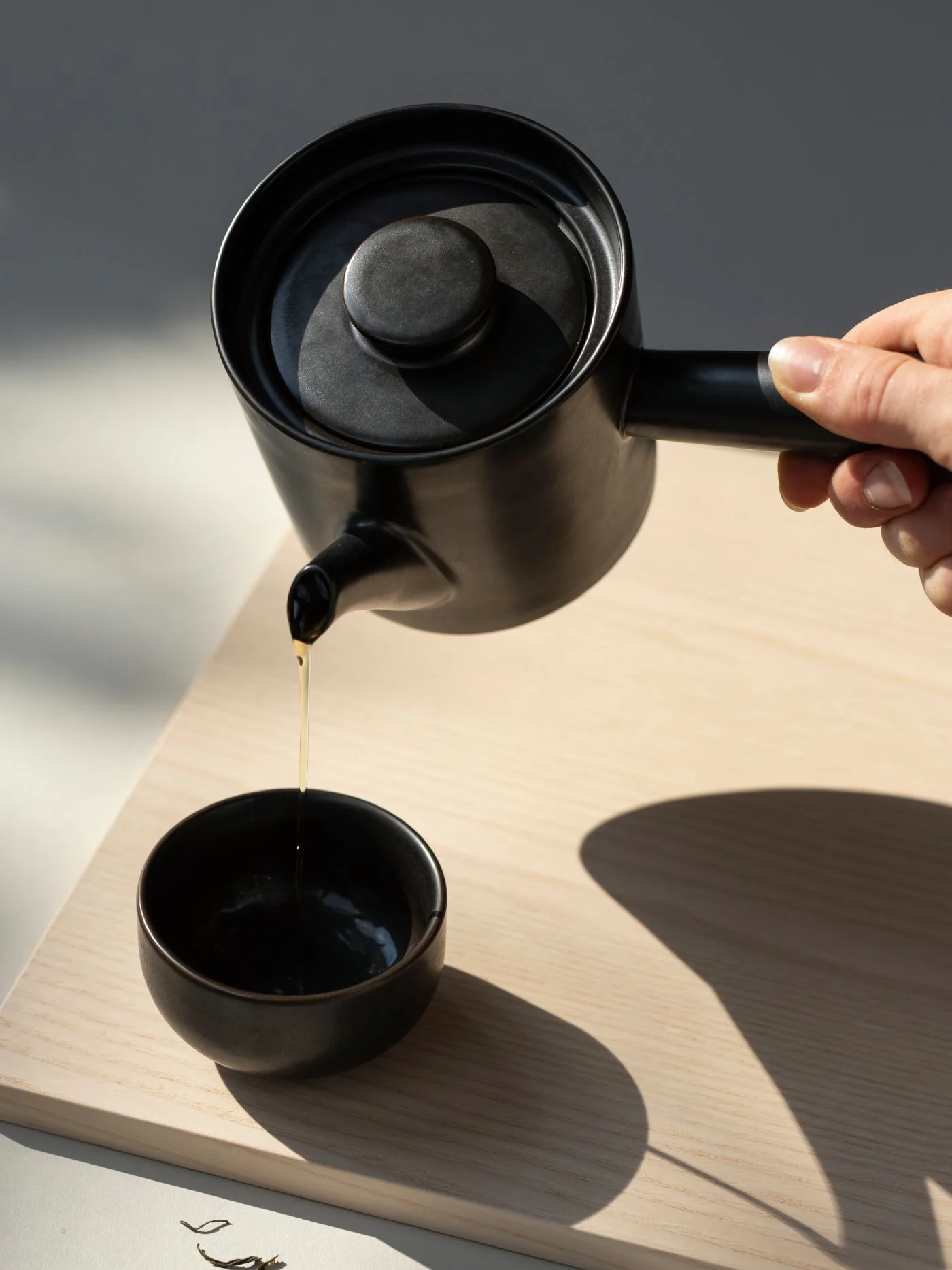 Teekanne mit Sieb Kyusu anthracite - Image 2