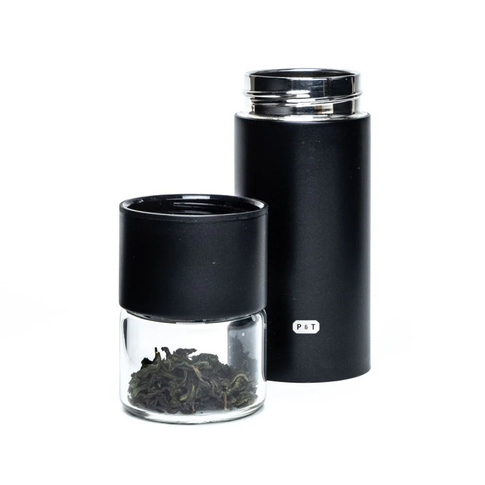 Edelstahl Trinkflasche Nomad Bottle Black - Image 4