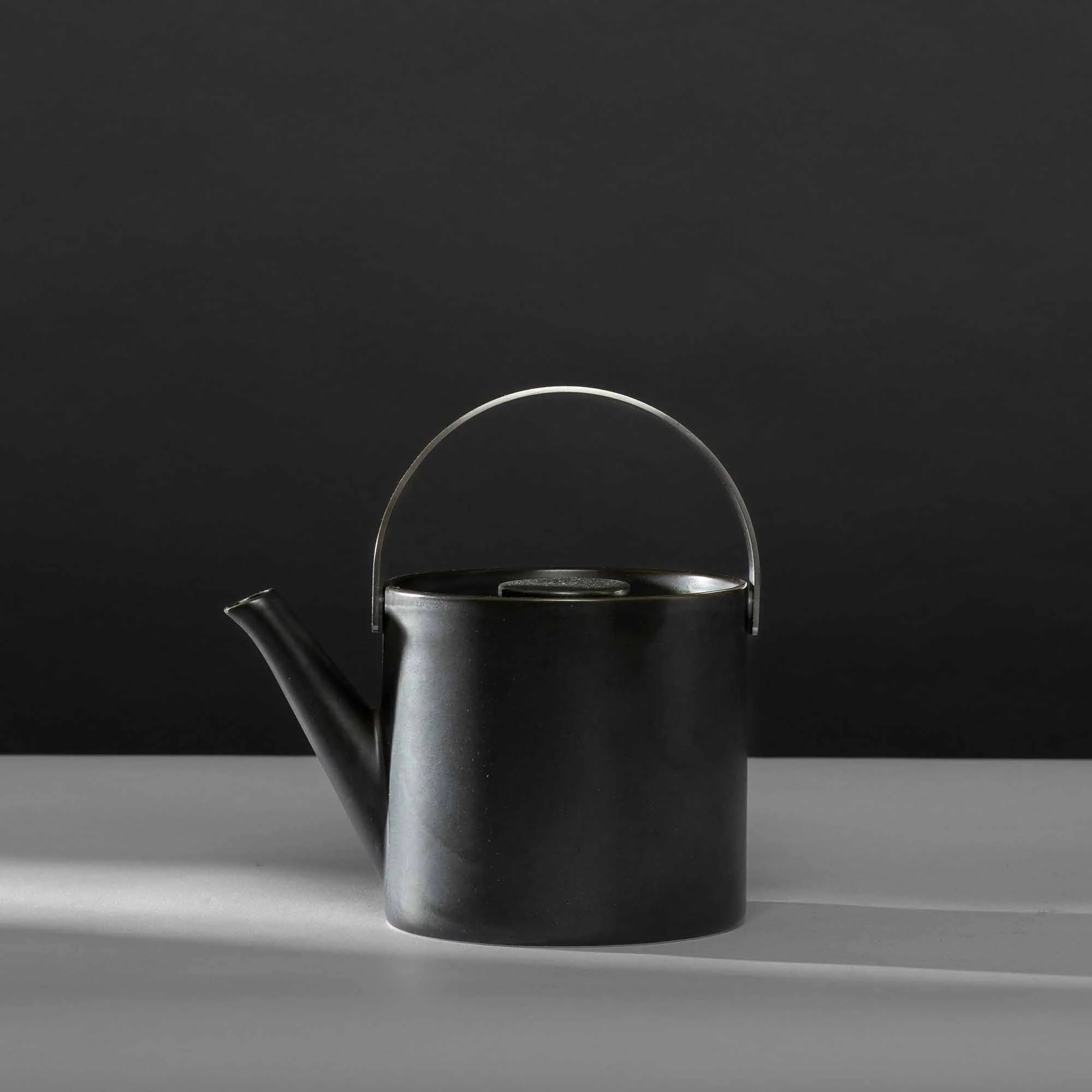 Teekanne mit Sieb Porcelain Teapot graphite - Image 3