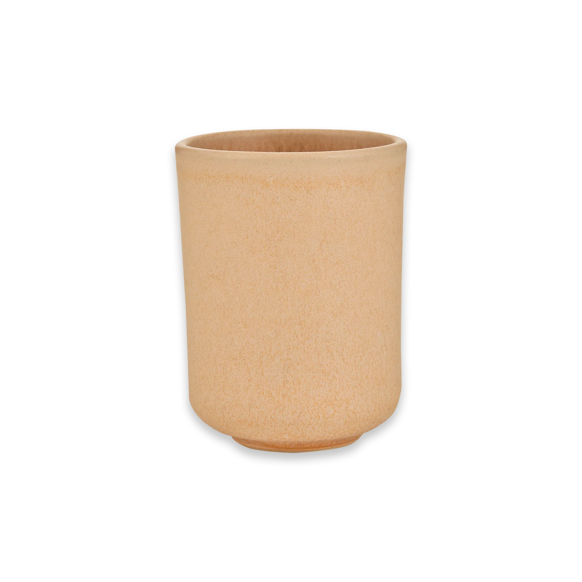 Teebecher handmade Stoneware Mug Apricot